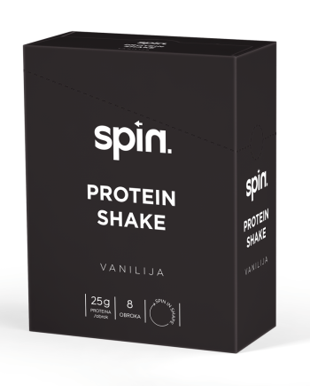 SPIN protein shake – vanilija, 8 vrećica x 44 g, ukupno 352 g