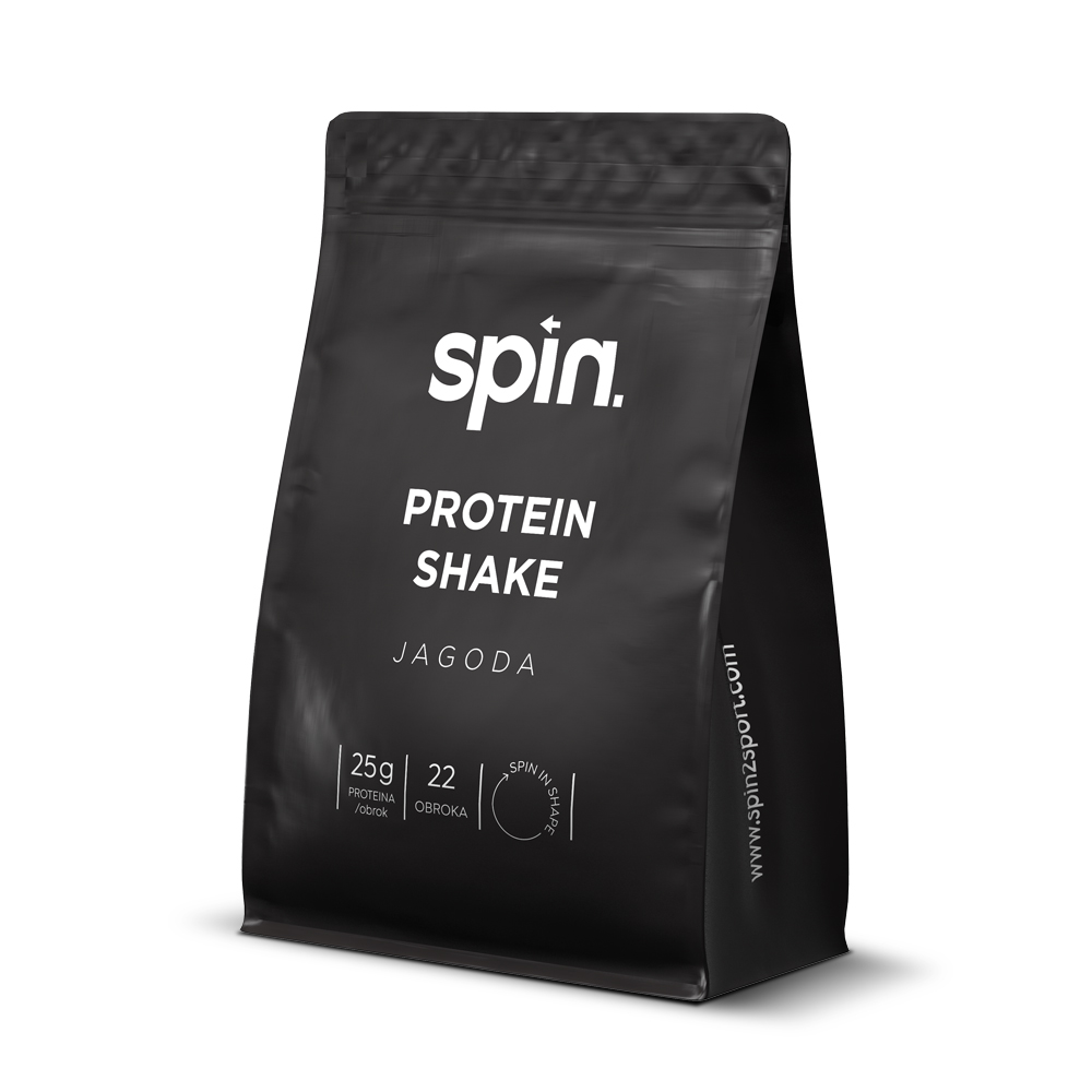 SPIN protein shake – jagoda, 1kg