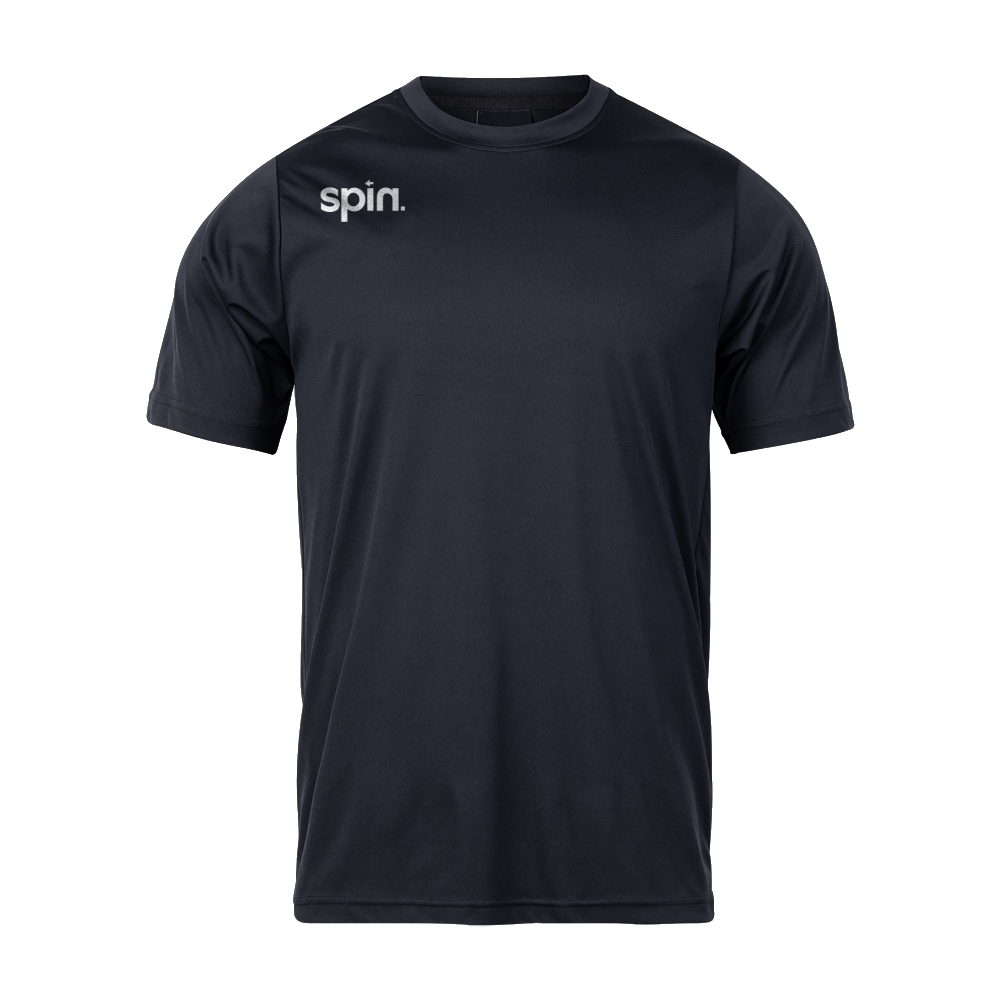 SPIN microfiber majica (crna)
