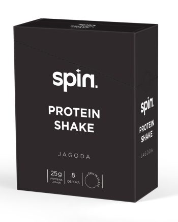 SPIN protein shake – Jagoda, 8 vrećica x 46 g, ukupno 368 g