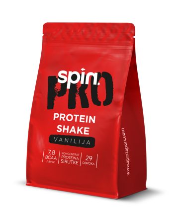 SPIN PRO protein shake – vanilija, 1 kg