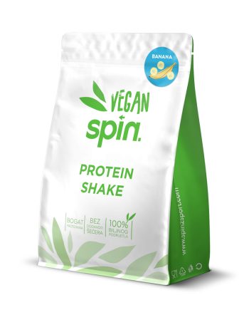 SPIN vegan protein shake BANANA
