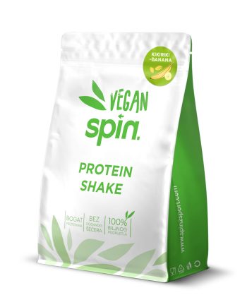 SPIN vegan protein shake KIKIRIKI-BANANA
