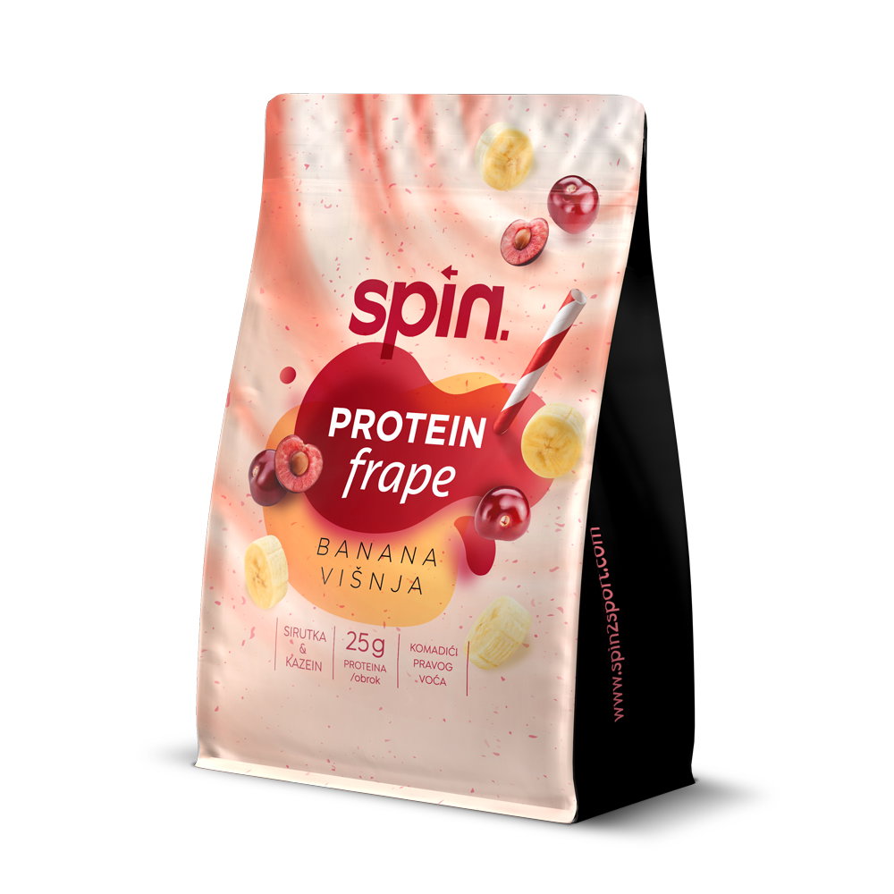 SPIN PROTEIN FRAPE banana-višnja