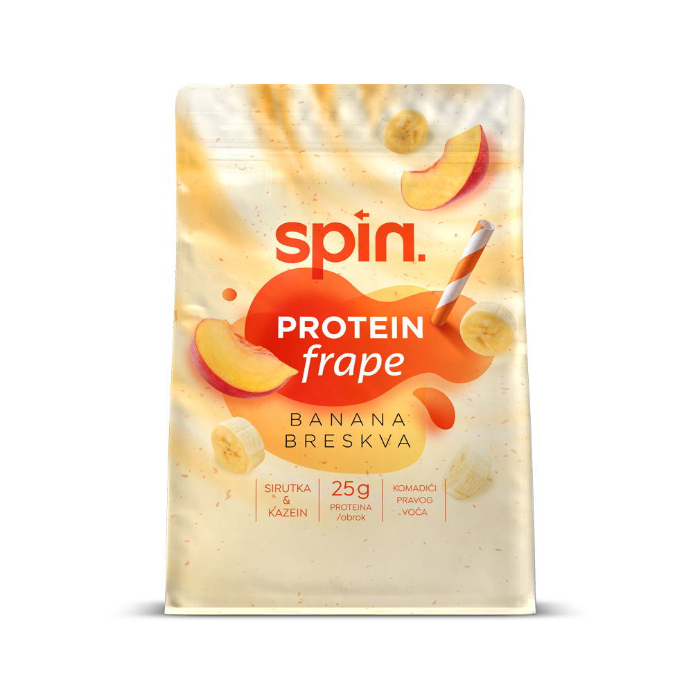 SPIN PROTEIN FRAPE banana-breskva - Slika 2