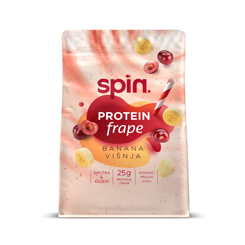 SPIN PROTEIN FRAPE banana-višnja - Slika 2